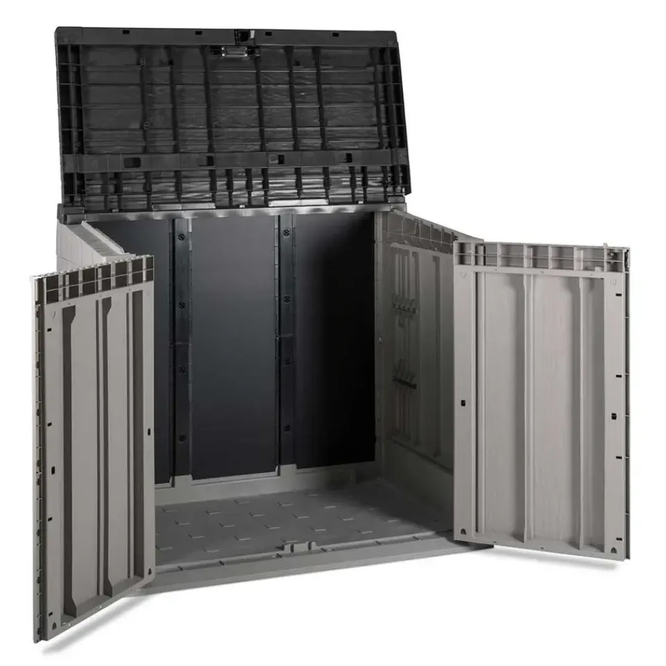 Toomax Stora way opbergbox 842 liter - taupe donker grijs Discount