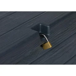 Toomax Wood opbergbox - 420L - Antraciet Online