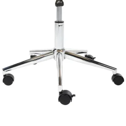 Leen Bakker TOTOWA - Bureaustoel - Donkerhout/Zwart - Kunstleer Sale