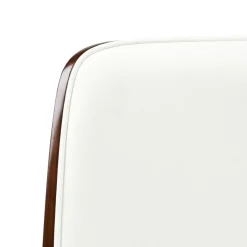 Leen Bakker TOTOWA - Bureaustoel - Donkerhout/Zwart - Kunstleer Sale