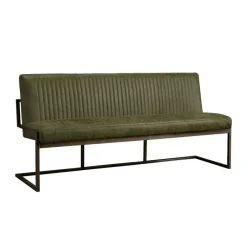 Tower living Eetkamerbank Ferro Groen 135x65x87cm New