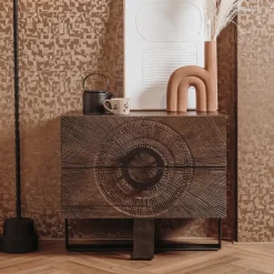 Tower living Padua ladekast mangohout 2 lades 80x46x70cm Online