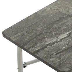 Travellife Sorrento inklapbare kampeertafel dark grey - 100x70x72,5 cm