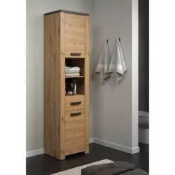 Trendteam Kolomkast Follow - 53 x 35 x 196 cm - Artisan Oak Outlet