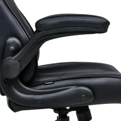 Leen Bakker TRIUMPHER - Bureaustoel - Zwart - Kunstleer Online