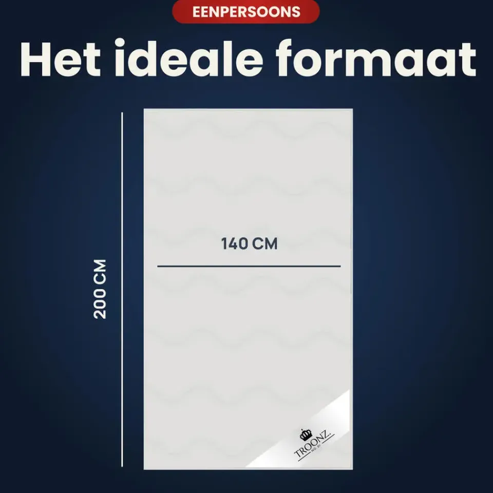 Troonz Dekbed Portofino - 4 Seizoenen - Tweepersoons dekbed - 140x200 Discount