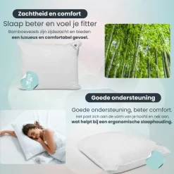 Troonz Hoofdkussen Six Bamboe - 60 x 70 cm New