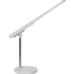 Leen Bakker TUCANA - Bureaulamp LED - Wit - Synthetisch materiaal Best