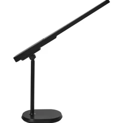 Leen Bakker TUCANA - Bureaulamp LED - Zwart - Synthetisch materiaal Best