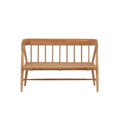 Fjôrd Tuinbank Naturel Teakhout - 132x132x85cm - Split Best