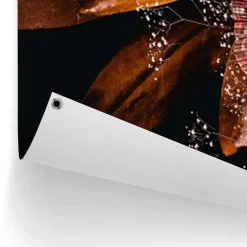 Reinders Tuinposter Bloemenrijkdom - 100 x 140cm - Bruin Discount