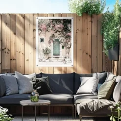 Reinders Tuinposter Deur in Griekenland - 80 x 60cm - Beige Online