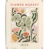 Reinders Tuinposter Flower Market - 80 x 60cm - Roze