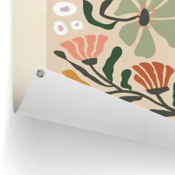 Reinders Tuinposter Flower Market - 80 x 60cm - Roze