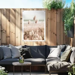 Reinders Tuinposter Grasses - 80 x 60cm - Beige Discount
