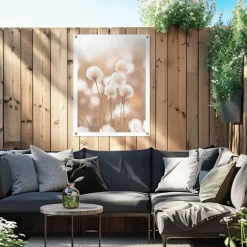 Reinders Tuinposter Katoentak - 80 x 60cm - Beige Sale