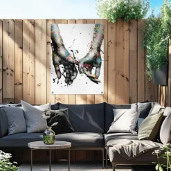 Reinders Tuinposter Liefde - 80 x 60cm - Bont Clearance