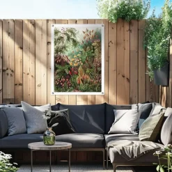 Reinders Tuinposter Sea Flora - 80 x 60cm - Groen Best