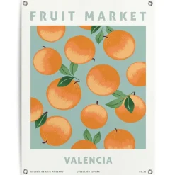 Reinders Tuinposter Sinasappelen - 80 x 60cm - Oranje New