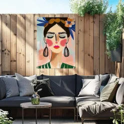 Reinders Tuinposter Spring Face - 80 x 60cm - Bont Hot