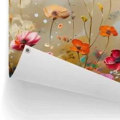 Reinders Tuinposter Summer Flowers - 60 x 80cm - Bont Clearance