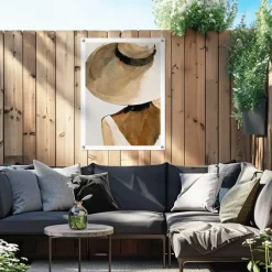 Reinders Tuinposter Summer Shades - 80 x 60cm - Beige Sale