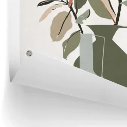 Reinders Tuinposter Vaas met bladertakken - 80 x 60cm - Groen Clearance