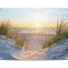 Reinders Tuinposter Zonsondergang - 60 x 80cm - Beige Clearance