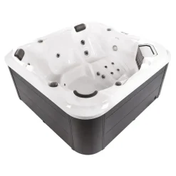 Beliani TULAROSA - Whirlpool buitenbad - Wit - 210 x 210 cm - Acryl