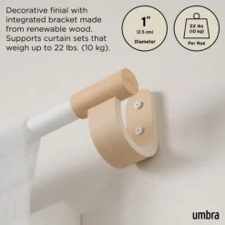 Umbra Bellwood-gordijnroede Sale