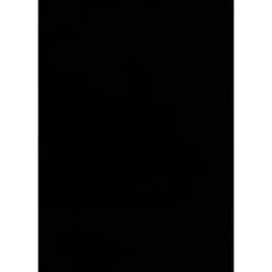 Muratap Uni Effen Laagpolig Vloerkleed Modern Zwart - 240x340 CM Sale