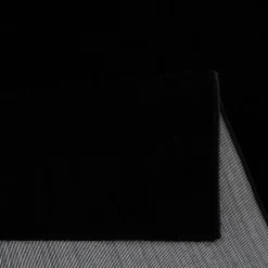 Muratap Uni Effen Laagpolig Vloerkleed Modern Zwart - 240x340 CM Sale