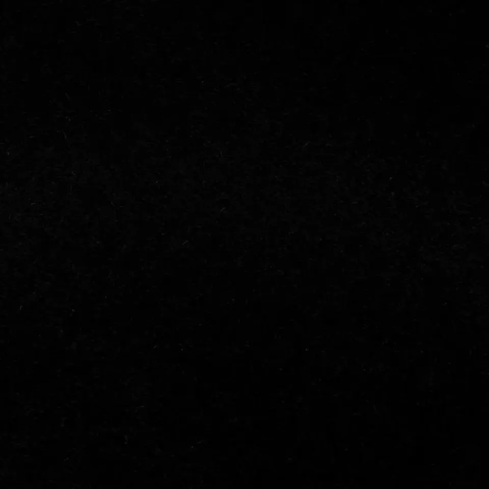 Muratap Uni Effen Laagpolig Vloerkleed Modern Zwart - 240x340 CM Sale