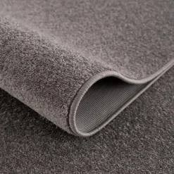 Muratap Uni Effen Laagpolig Vloerkleed Modern Grijs - 240x340 CM Best