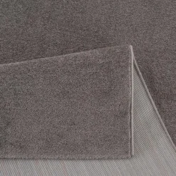 Muratap Uni Effen Laagpolig Vloerkleed Modern Grijs - 240x340 CM Best