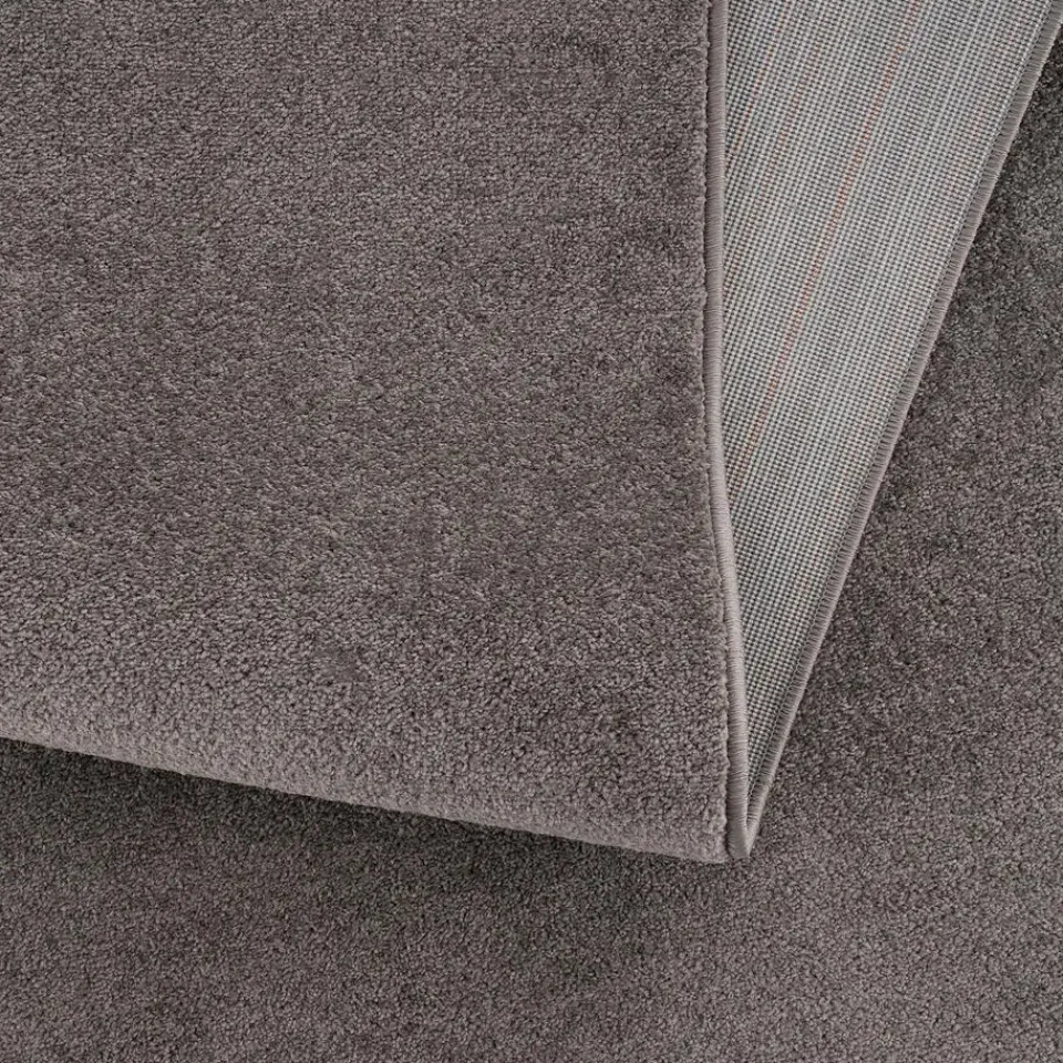 Muratap Uni Effen Laagpolig Vloerkleed Modern Grijs - 200x290 CM Sale