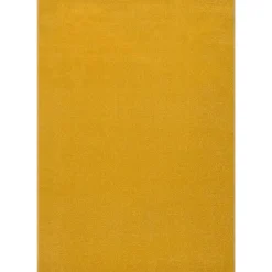 Muratap Uni Effen Laagpolig Vloerkleed Modern Geel - 120x170 CM