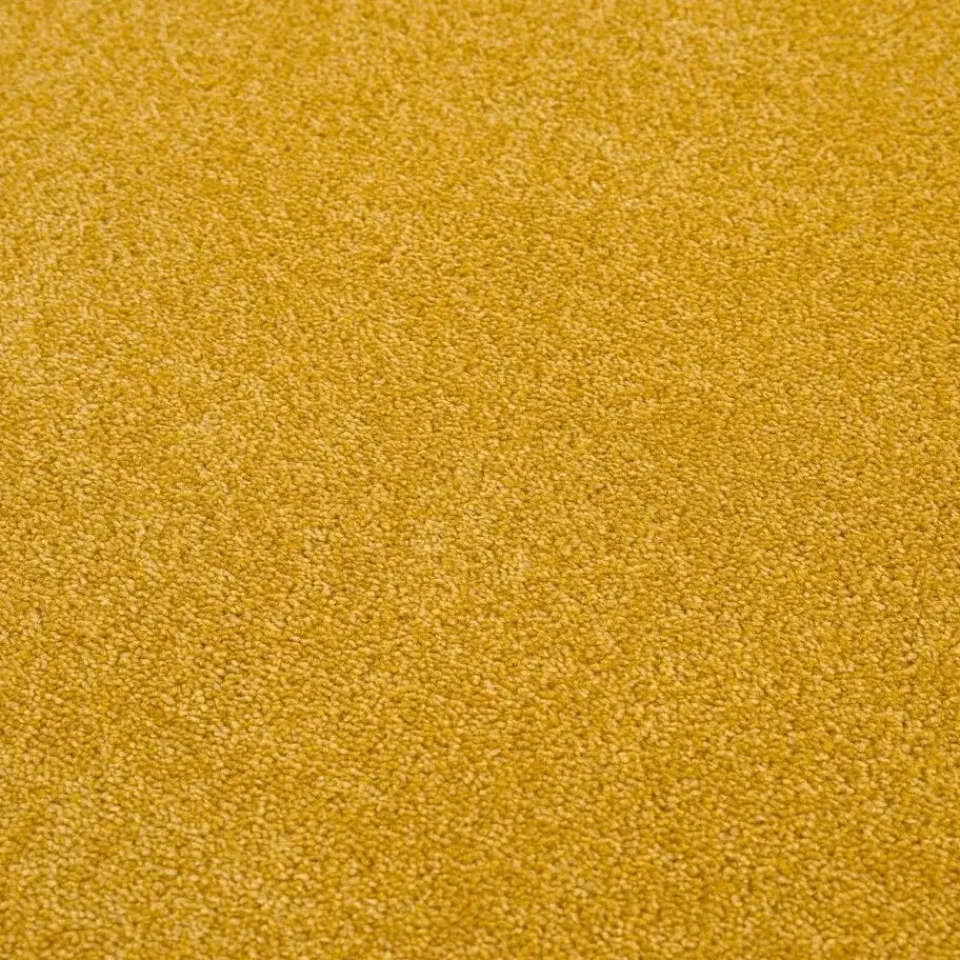 Muratap Uni Effen Laagpolig Vloerkleed Modern Geel - 140x200 CM Online
