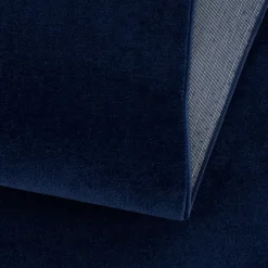 Muratap Uni Effen Laagpolig Vloerkleed Modern Donker Blauw Navy - 140x200 CM