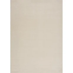Muratap Uni Effen Laagpolig Vloerkleed Modern Creme - 140x200 CM Discount