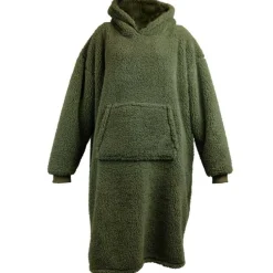 Unique Living - Hoodie Teddy Winter Green -70x110cm Discount