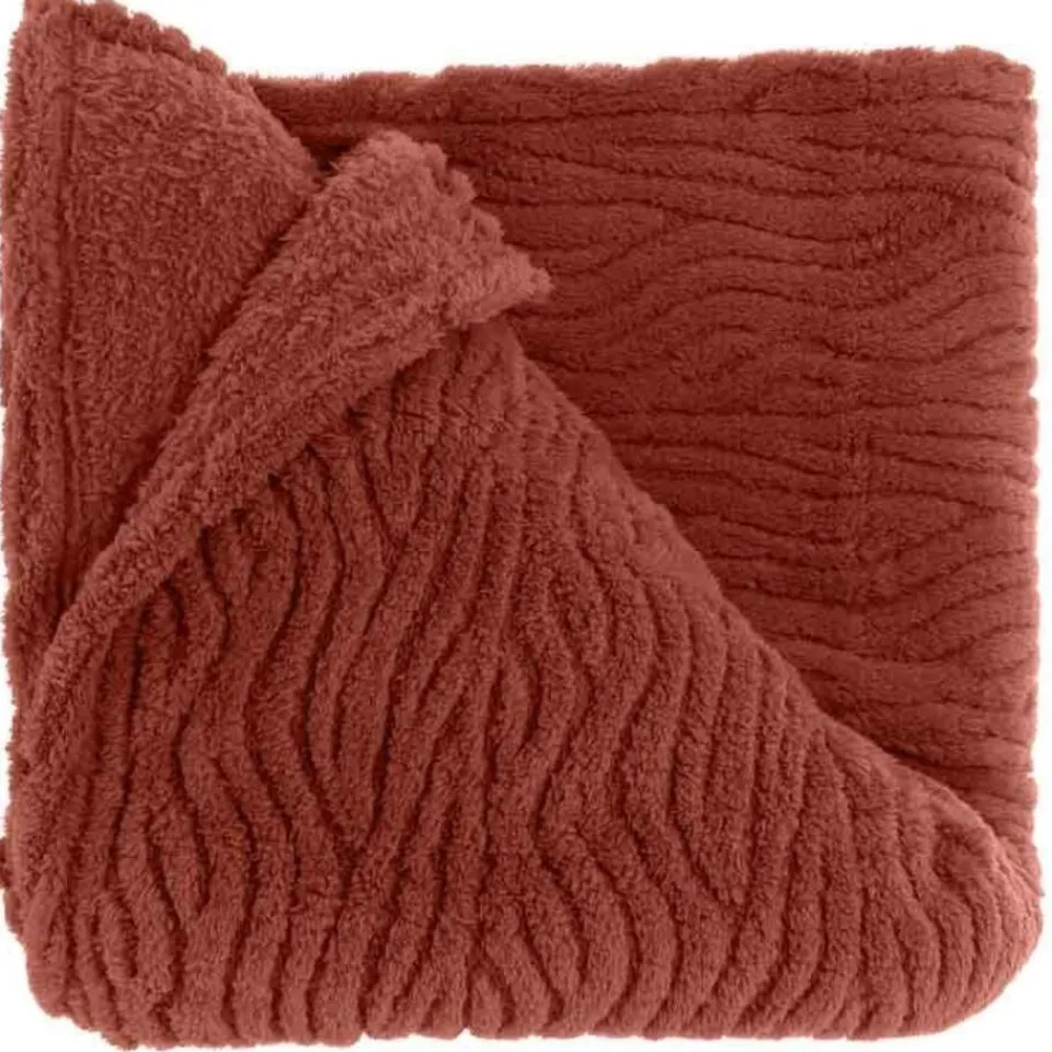 Unique Living - Plaid Clio Redwood -150x200cm Best