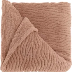 Unique Living - Plaid Clio old Pink -150x200cm Clearance