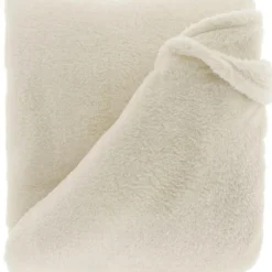 Unique Living - Plaid Justin Dove White -220x240cm Best