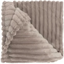 Unique Living - Plaid Lex Taupe - 150x200cm Outlet