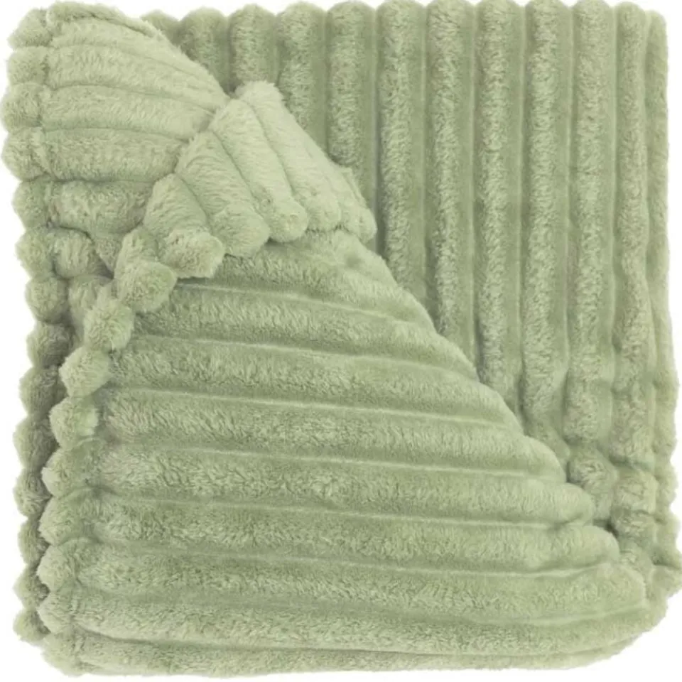 Unique Living - Plaid Lex Tea Green - 150x200cm Outlet