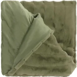 Unique Living - Plaid Norah Tea Green -150x200cm Outlet