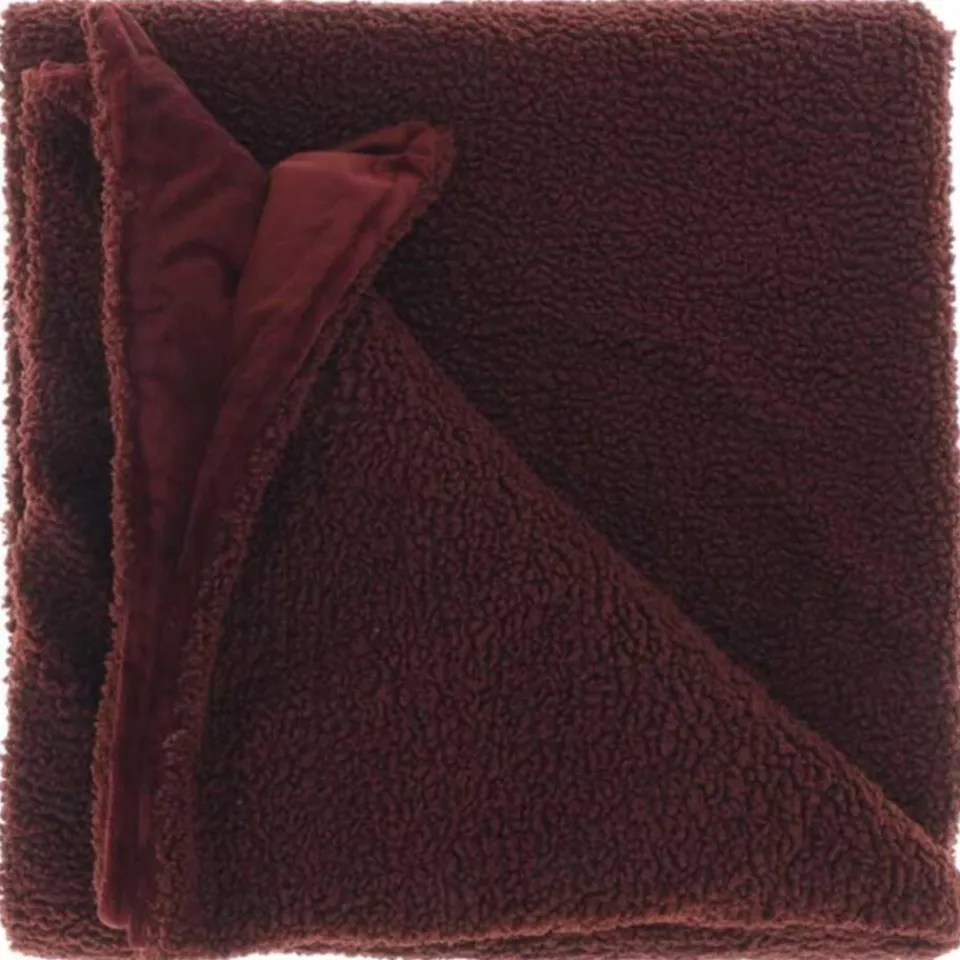 Unique Living - Plaid Romie 150x200cm bloodstone Clearance