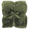 Unique Living - Plaid Silke 150x200cm - Winter Green Sale