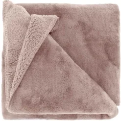 Unique Living - Plaid Torvah 150x200cm old pink Online